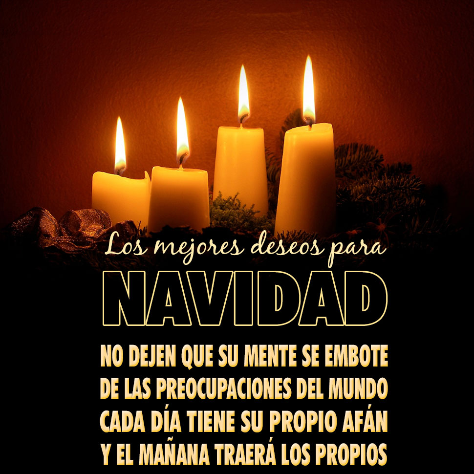 Velas de Navidad