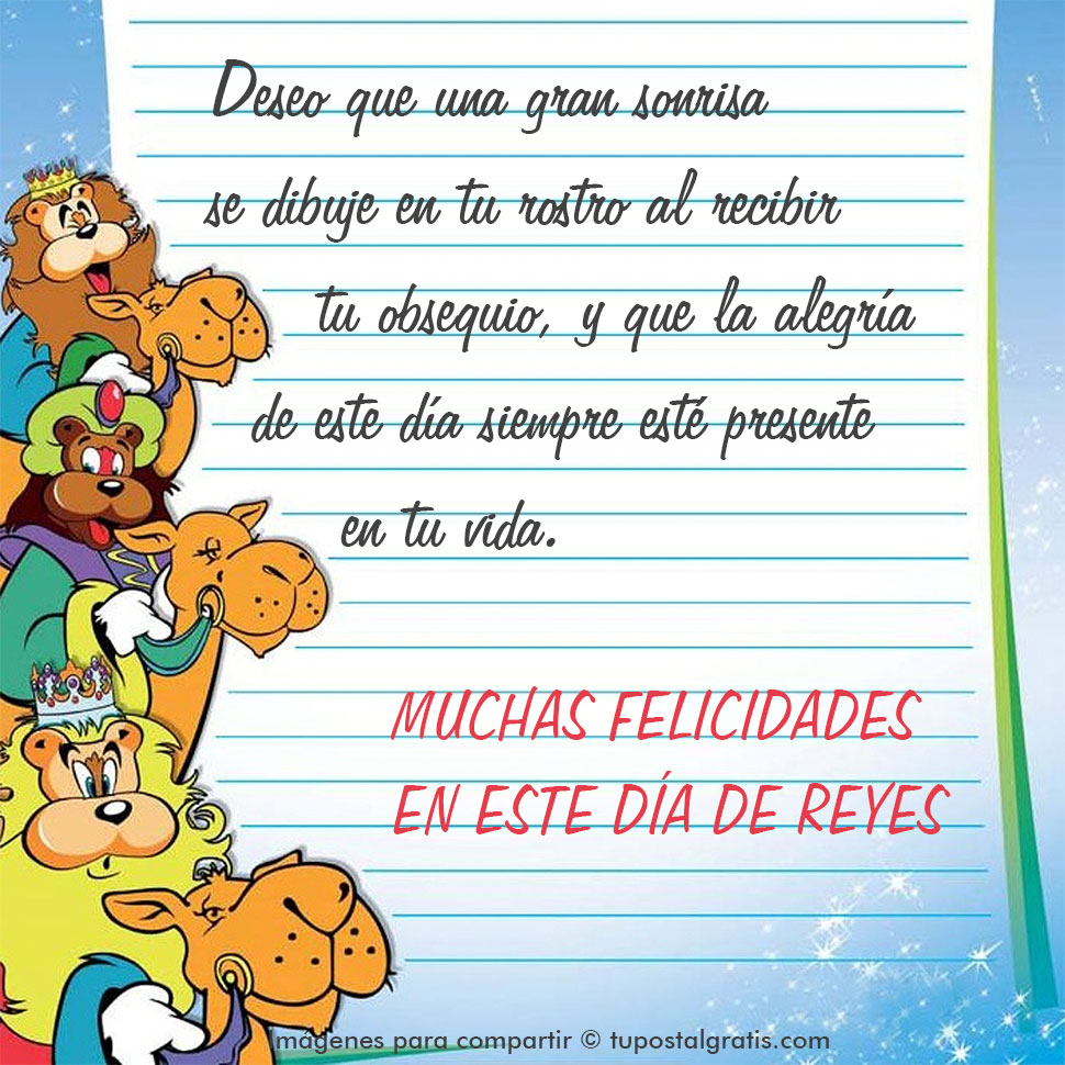 Feliz Día de Reyes