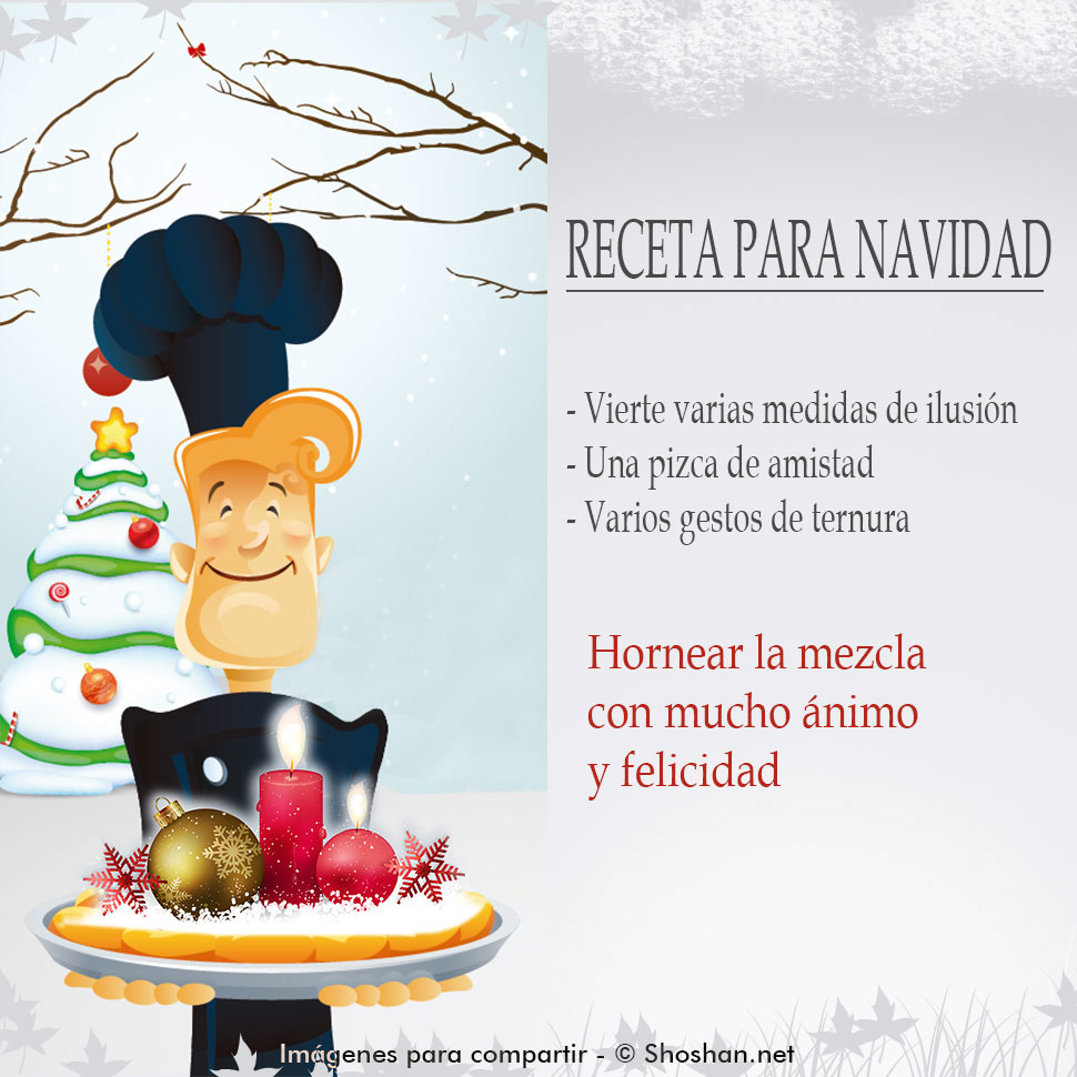 Receta para Navidad